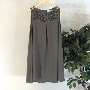 NWT Umgee USA Dress With Cutout Neckline